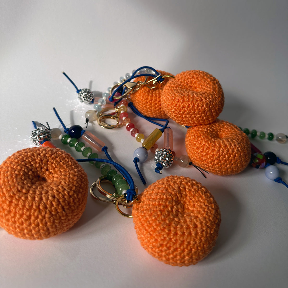 Tangerine (Orange and Pink Beads)