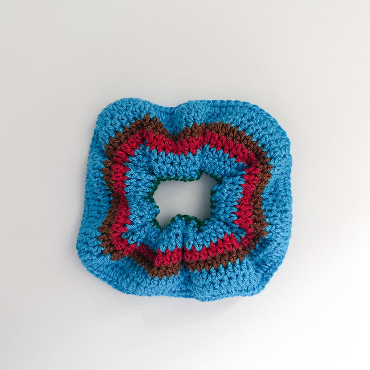 Electric Blue Scrunchie