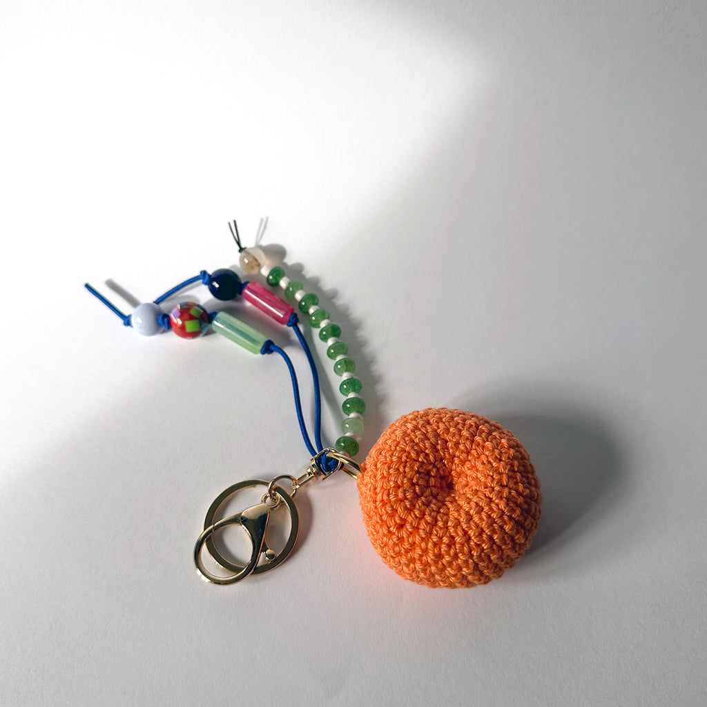 Tangerine (Green Beads)
