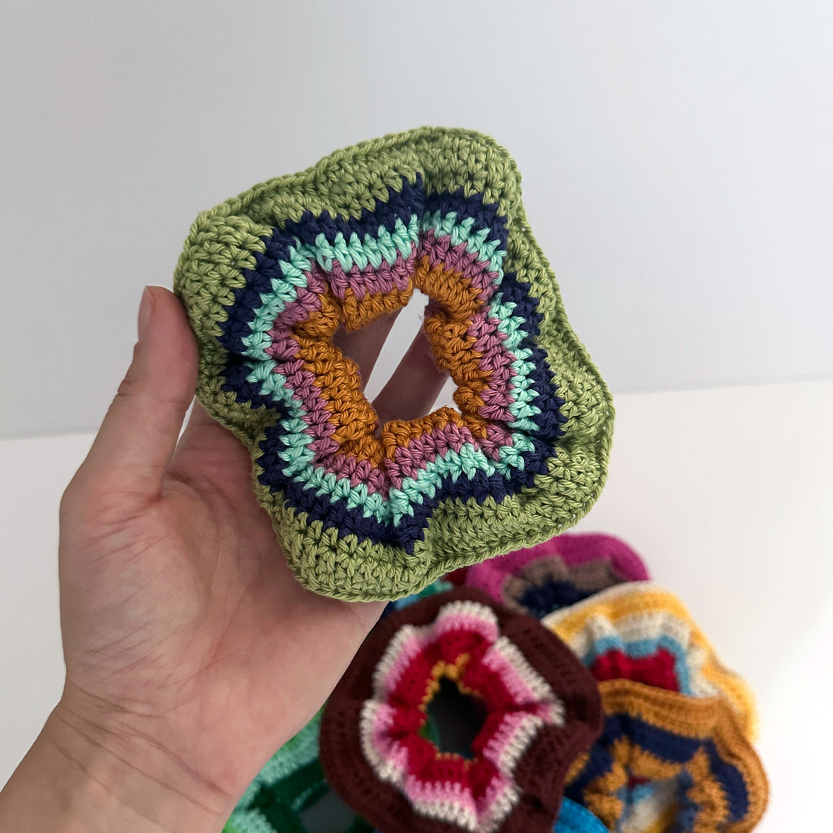 Tropical Scrunchie