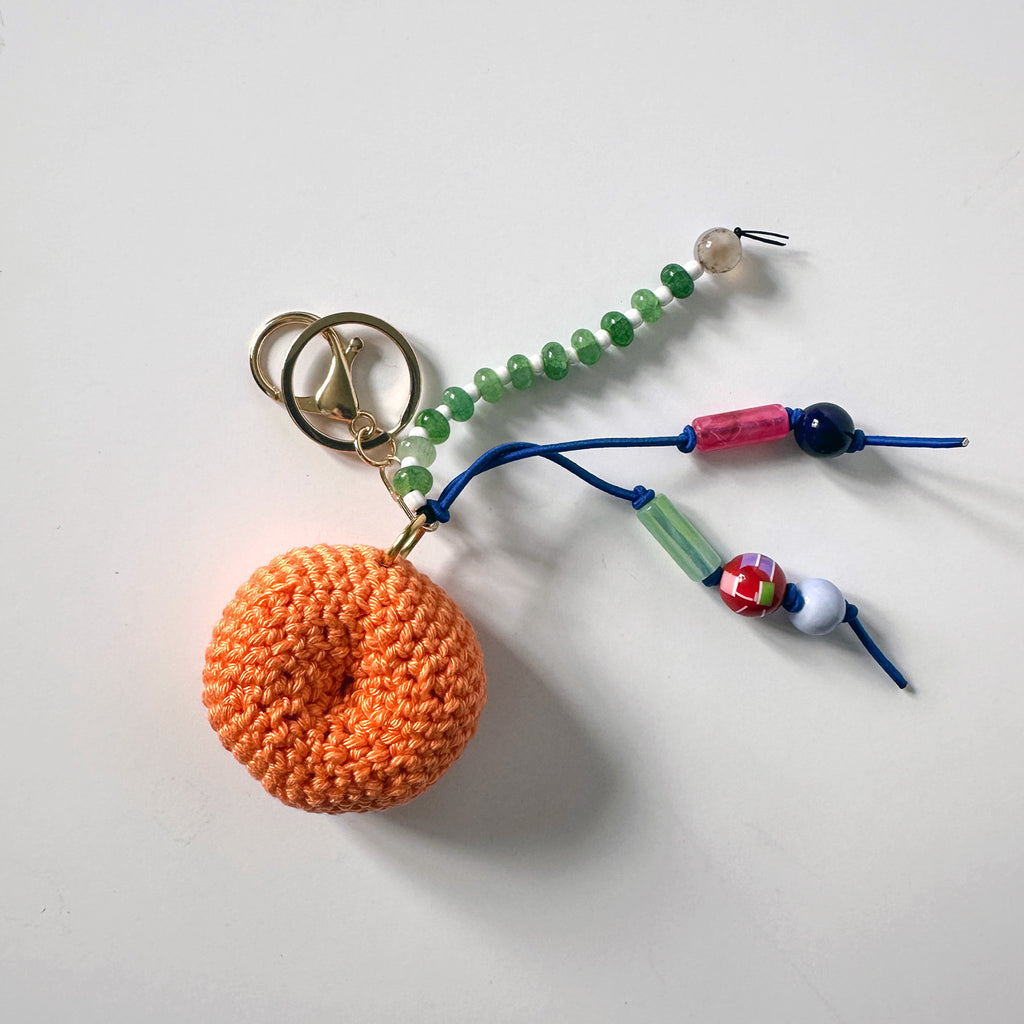 Tangerine (Green Beads)