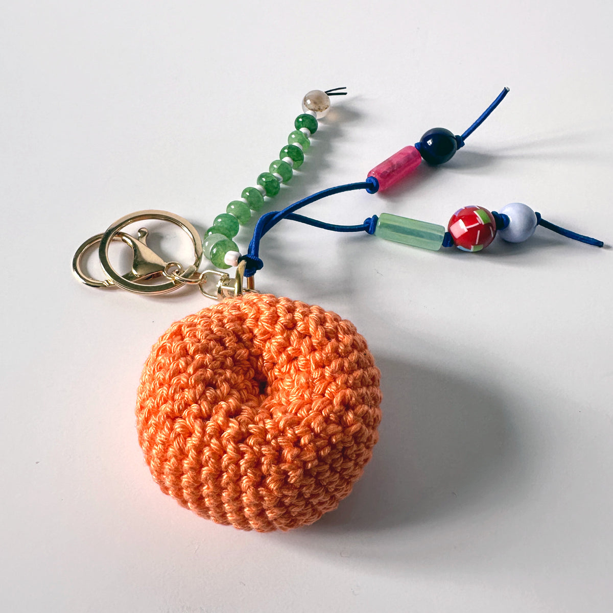 Tangerine (Green Beads)