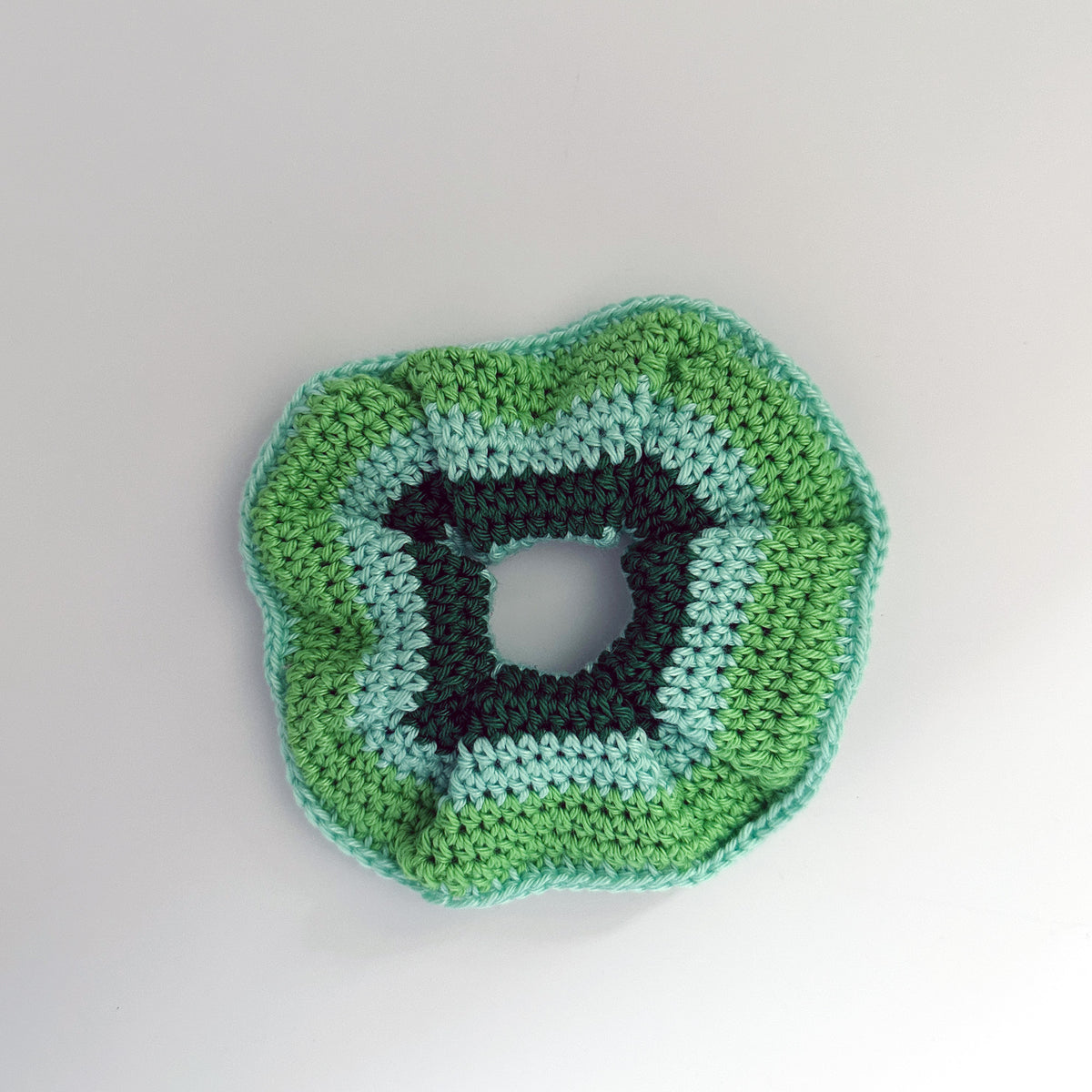 Neon Green Scrunchie
