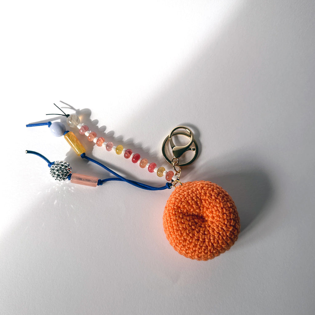 Tangerine (Pink Beads)