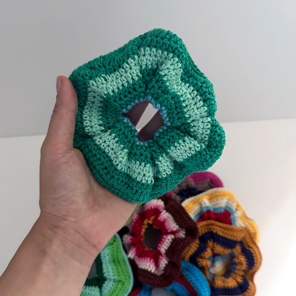 Mint Scrunchie